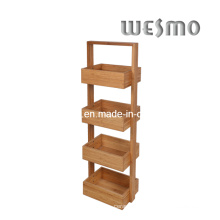 Carbonized Bamboo Products Bathroom Shelf (WRB0505A)